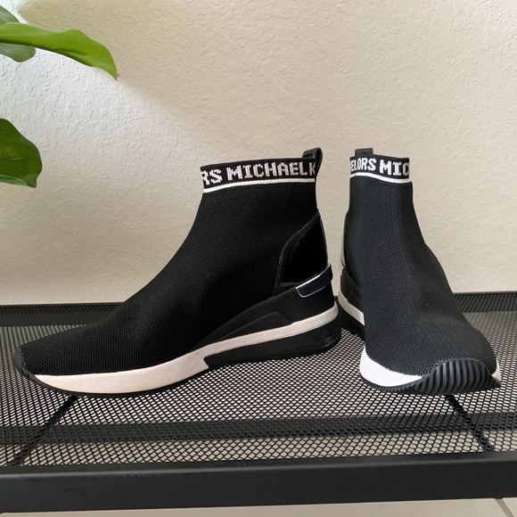 Michael Kors Shoes - Michael Kors Skyler Stretch-Knit Sock Sneaker